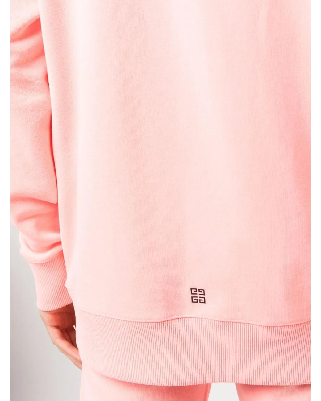 Givenchy Pink Full Zip Hoodie for men