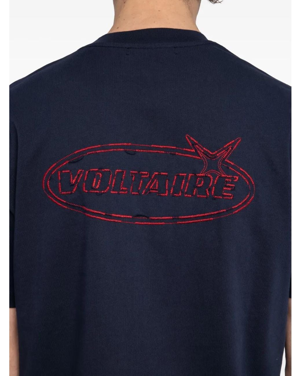 Zadig & Voltaire Blue Teddy T-Shirt for men