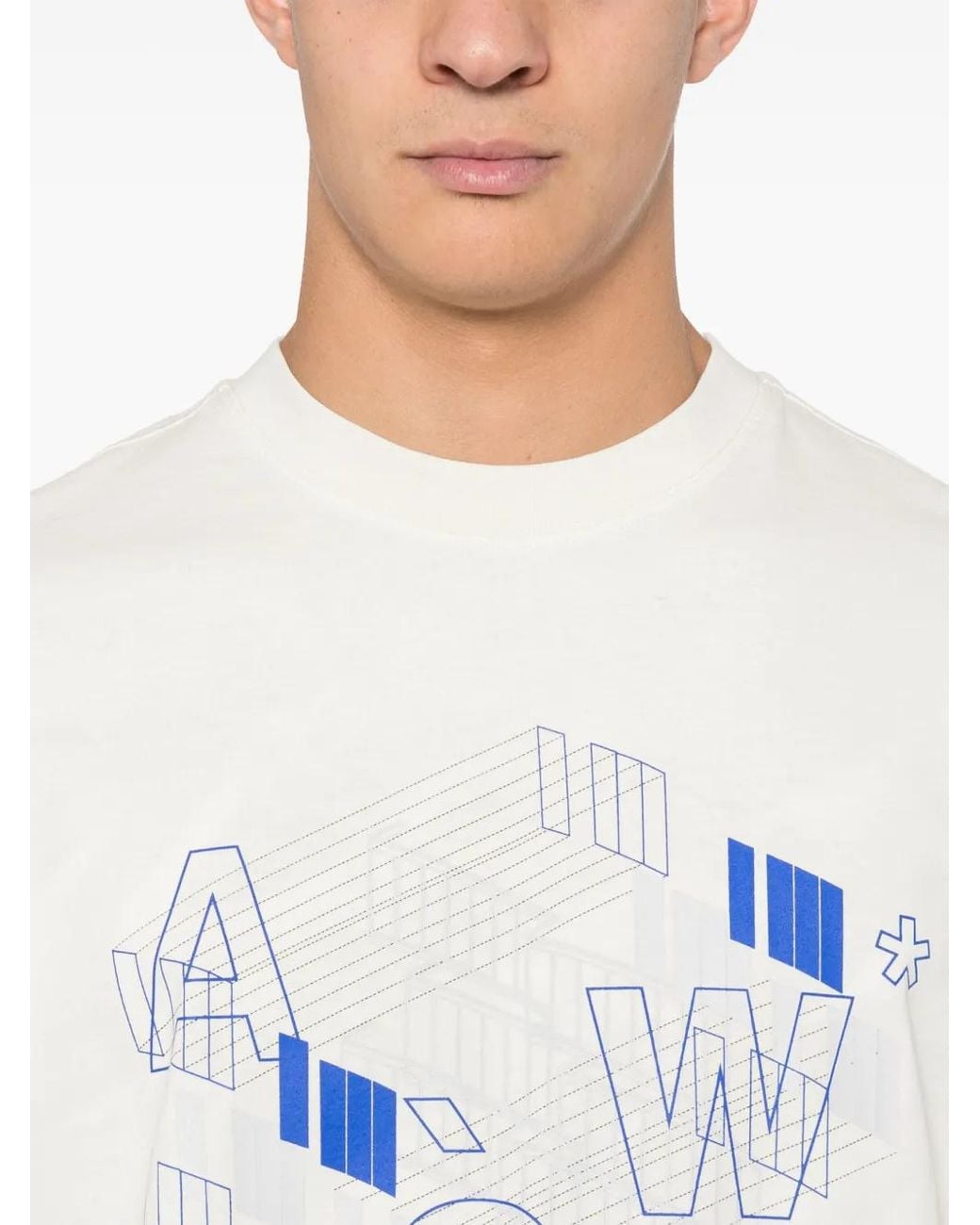 T-Shirt Schematic A_COLD_WALL* pour homme en coloris White