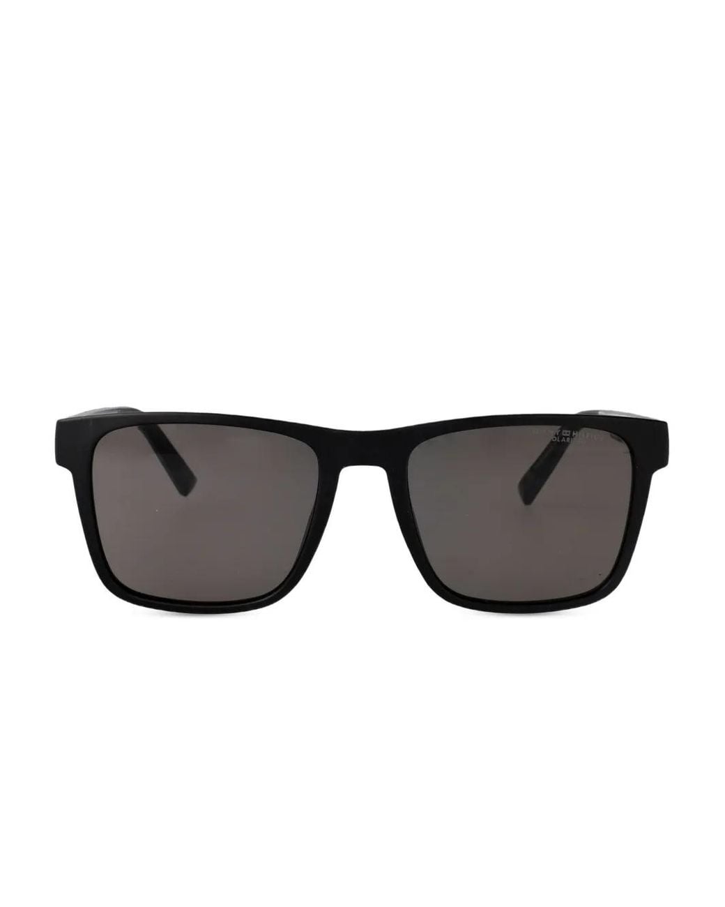 Tommy Hilfiger Black Th2144 Wayfarer-Frame Sunglasses for men