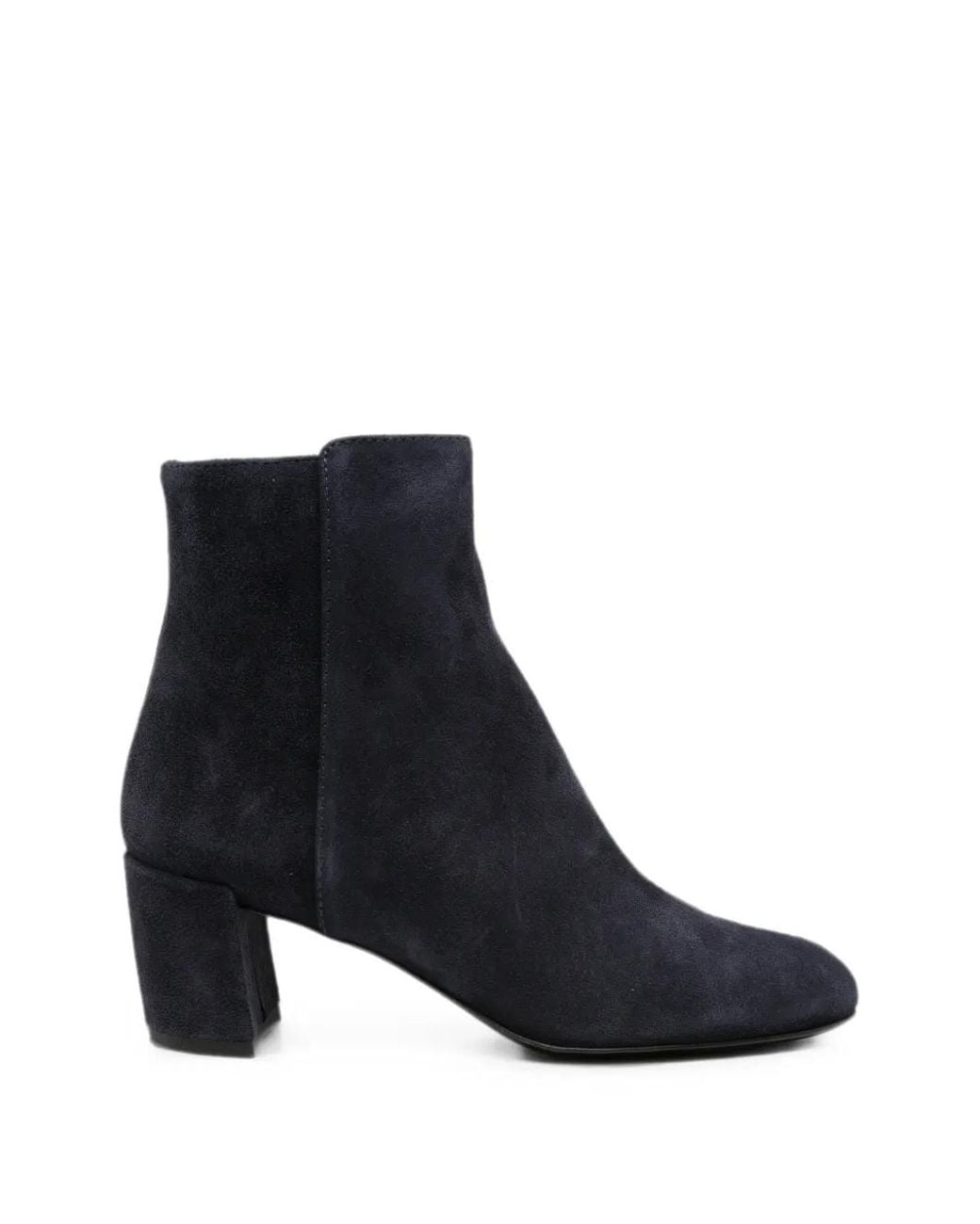 Agl Attilio Giusti Leombruni Black Suede Ankle Boots