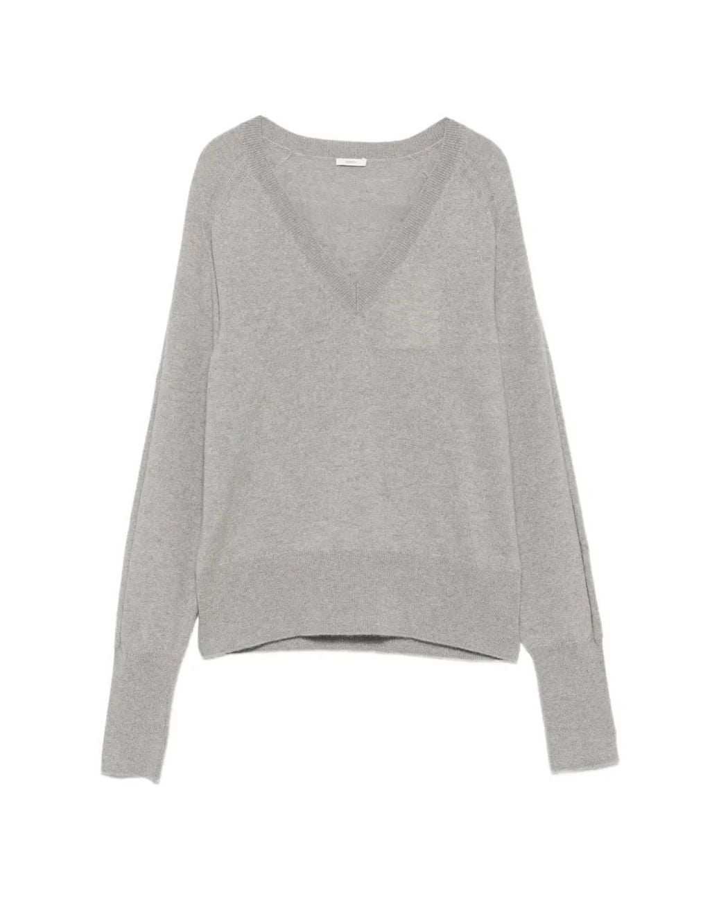 Joseph Gray Lucille V-Neck Raglan-Sleeve Sweater