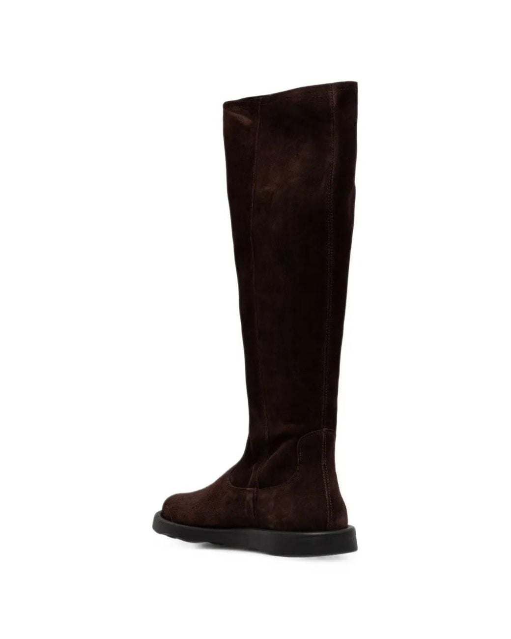 Fly London Black Suede Knee-High Boots