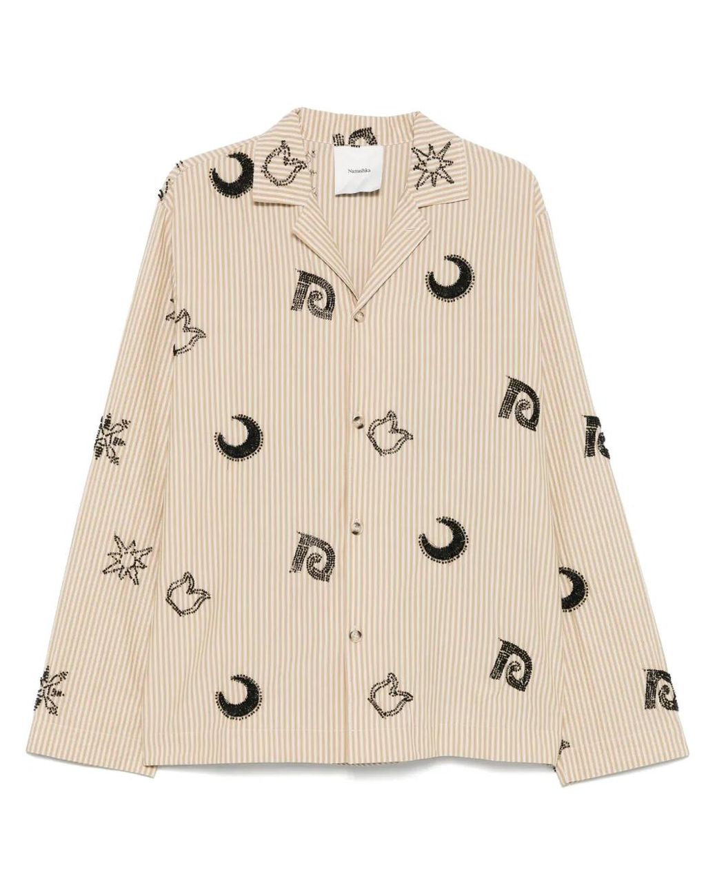 Nanushka Natural Haris Shirt for men