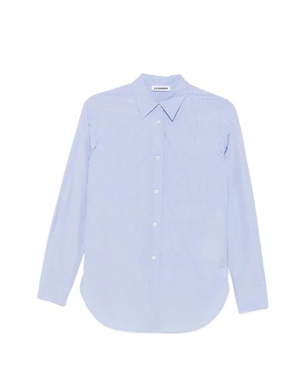 Jil Sander Getailleerd Overhemd in het Blue