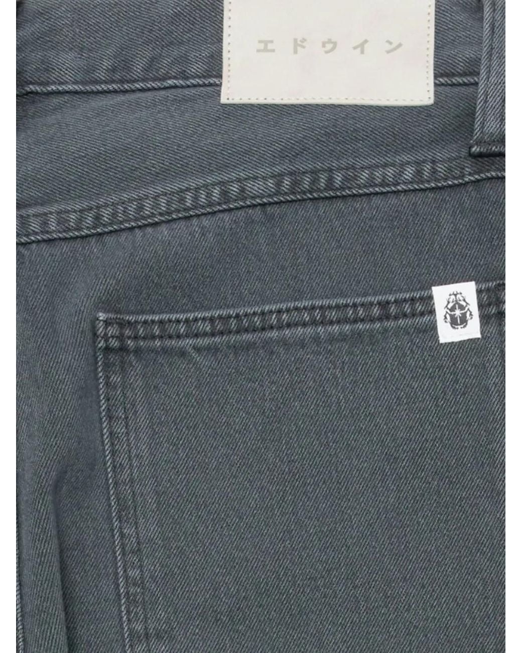Edwin Gray Bamba Pleated Jeans for men