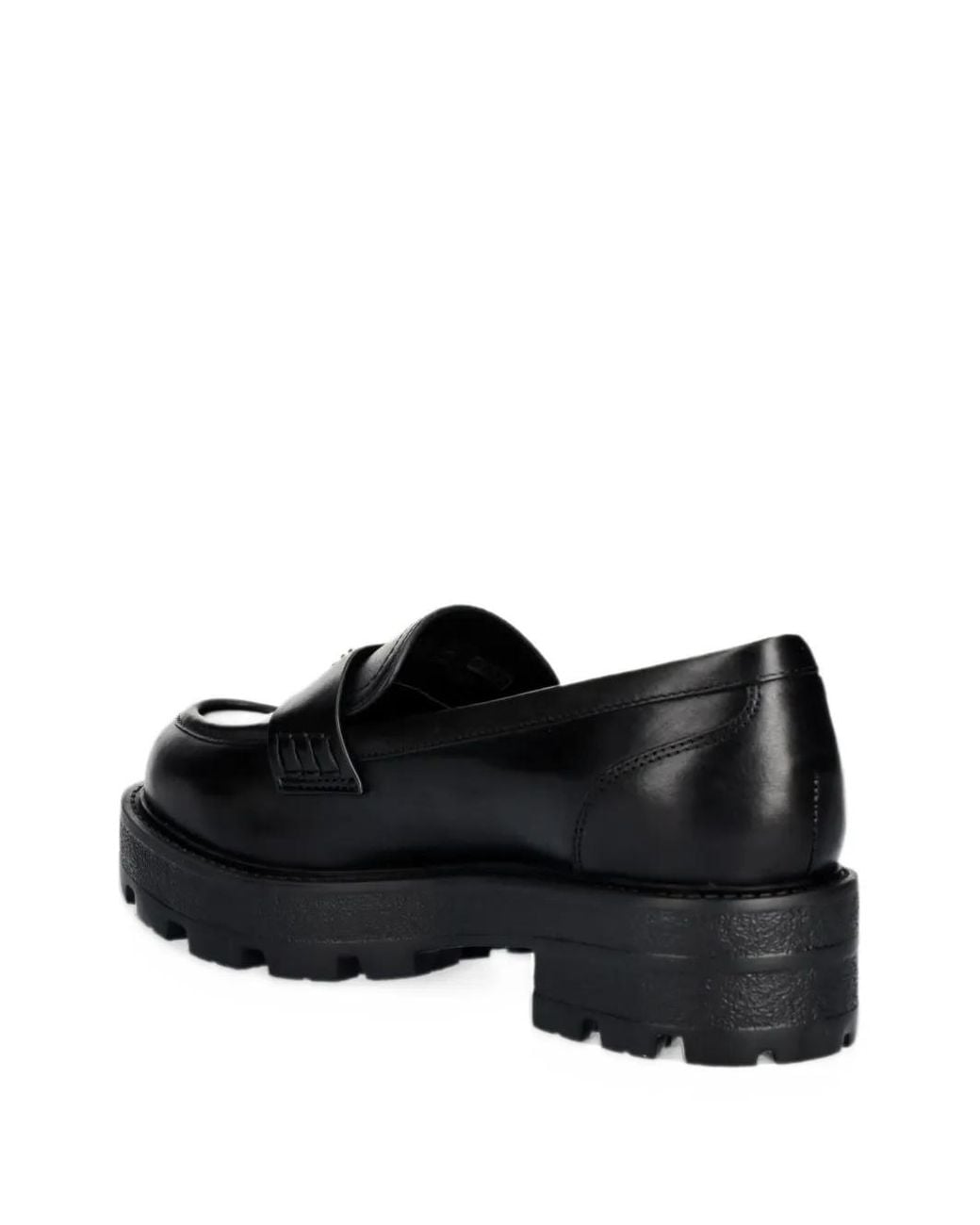 Guess Black Yamina Genuine Leather Loafers
