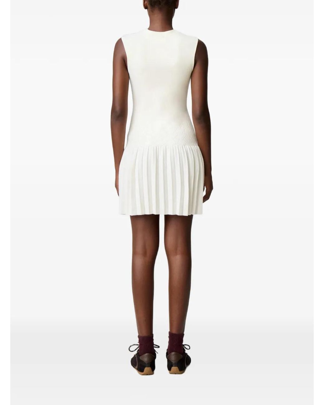 Claudie Pierlot White Knitted Short Dress