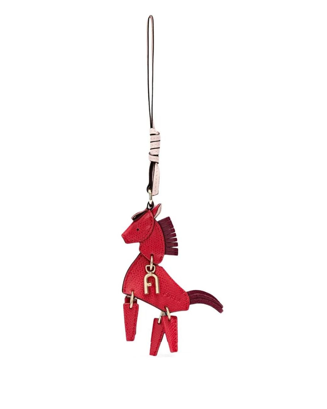 Furla Red Allegra Bag Charm