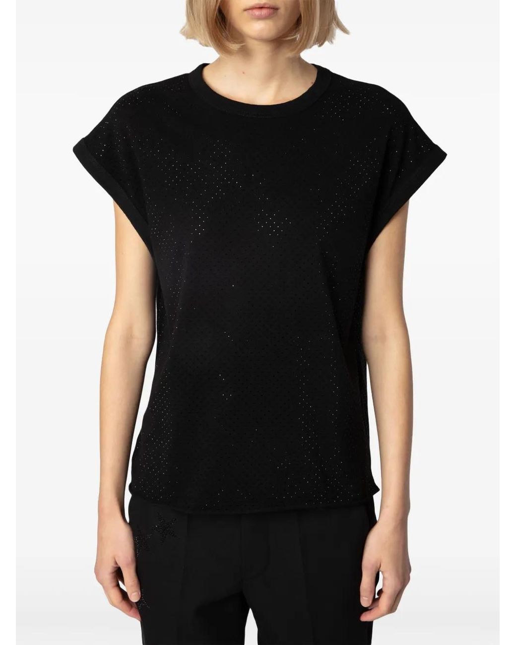 Zadig & Voltaire Black Cecilia Tank Top