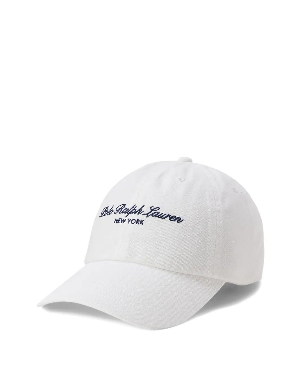 Polo Ralph Lauren White Logo-Embroidered Cotton Cap for men