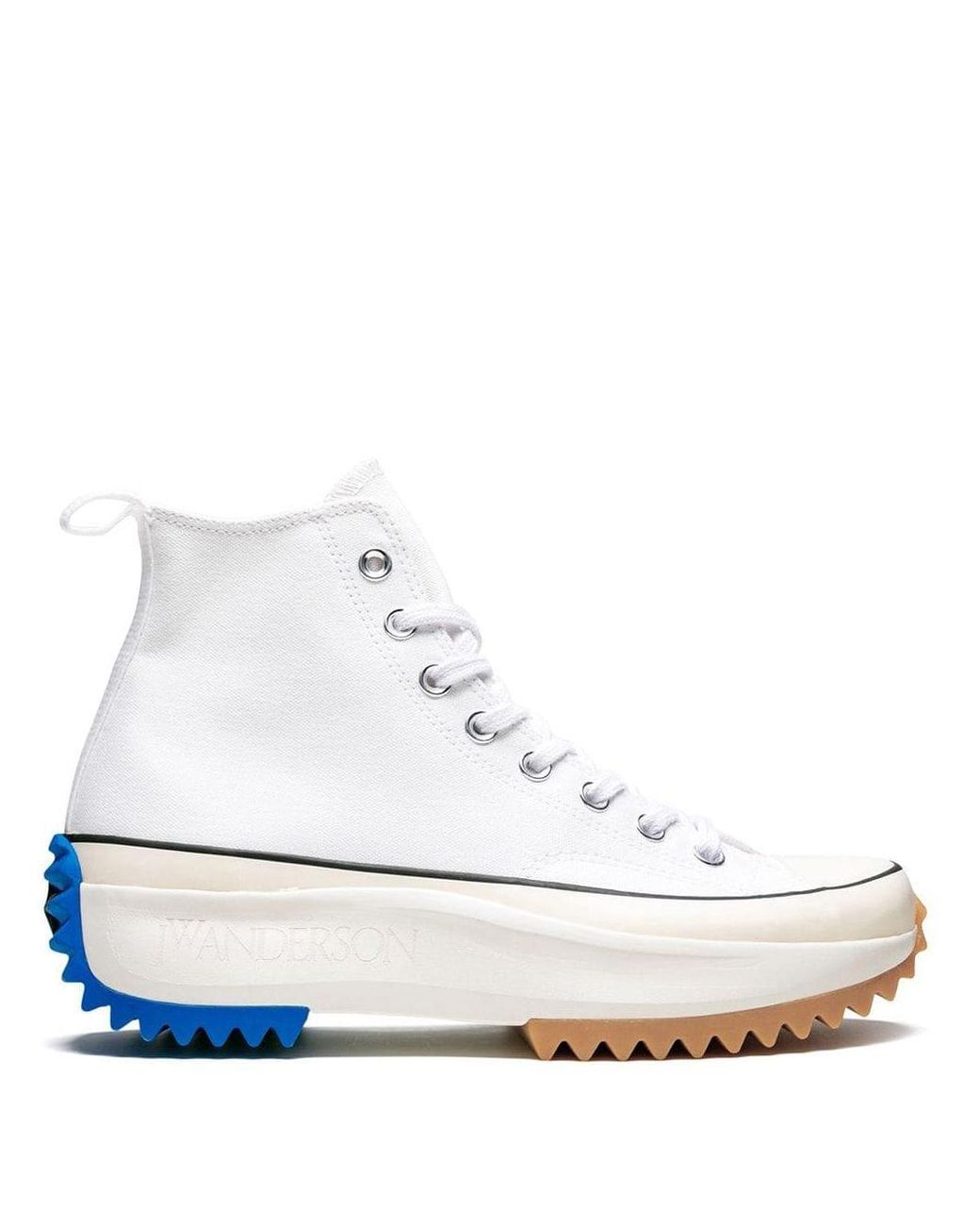 JW Anderson Cotton X Converse Run Star Hike Sneakers in White for Men | Lyst