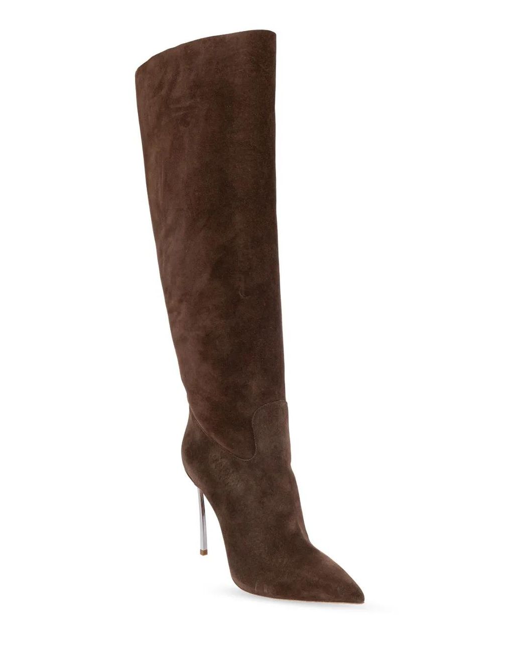 Casadei Brown Heeled Boots