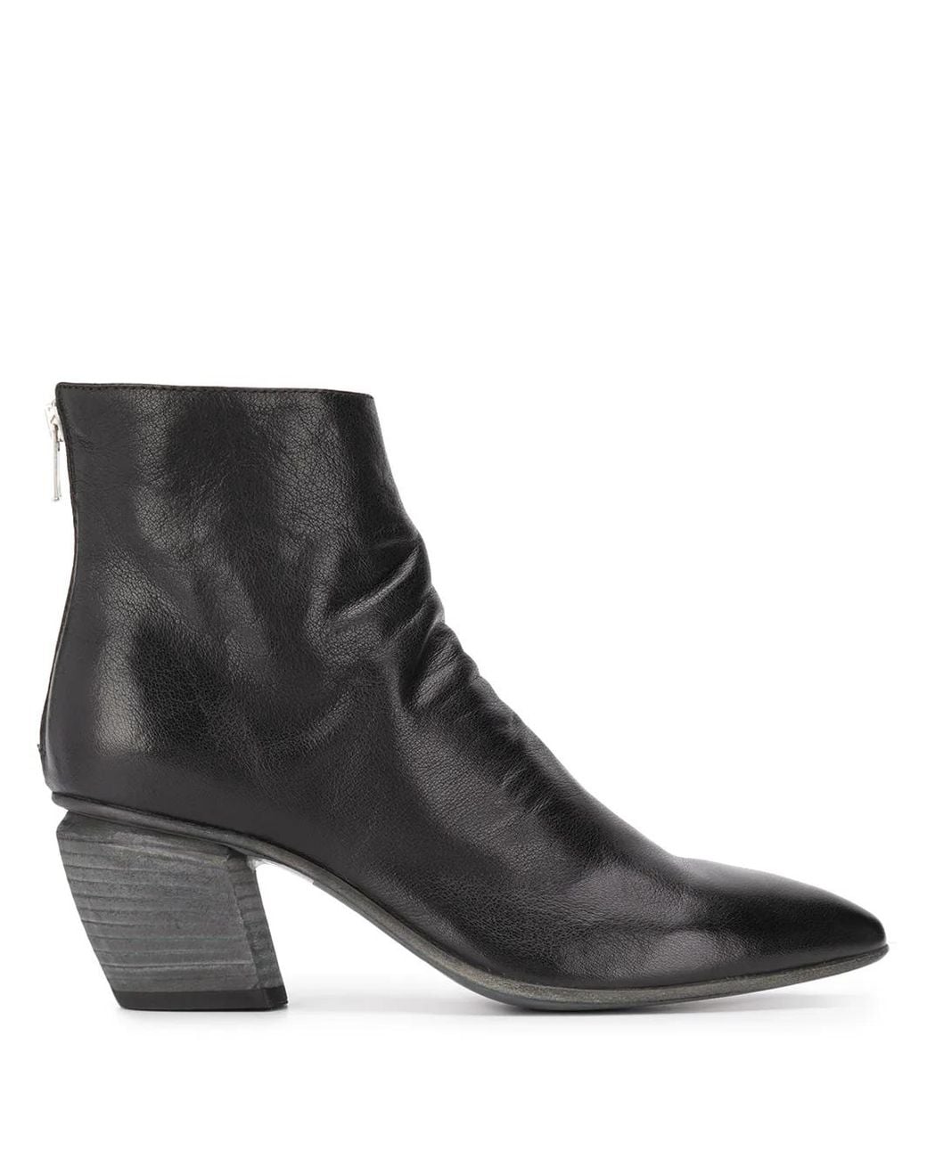 Officine Creative Black Severine Ankle Boots