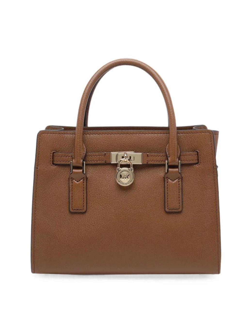 Michael Kors Brown Petit Sac À Main Hamilton