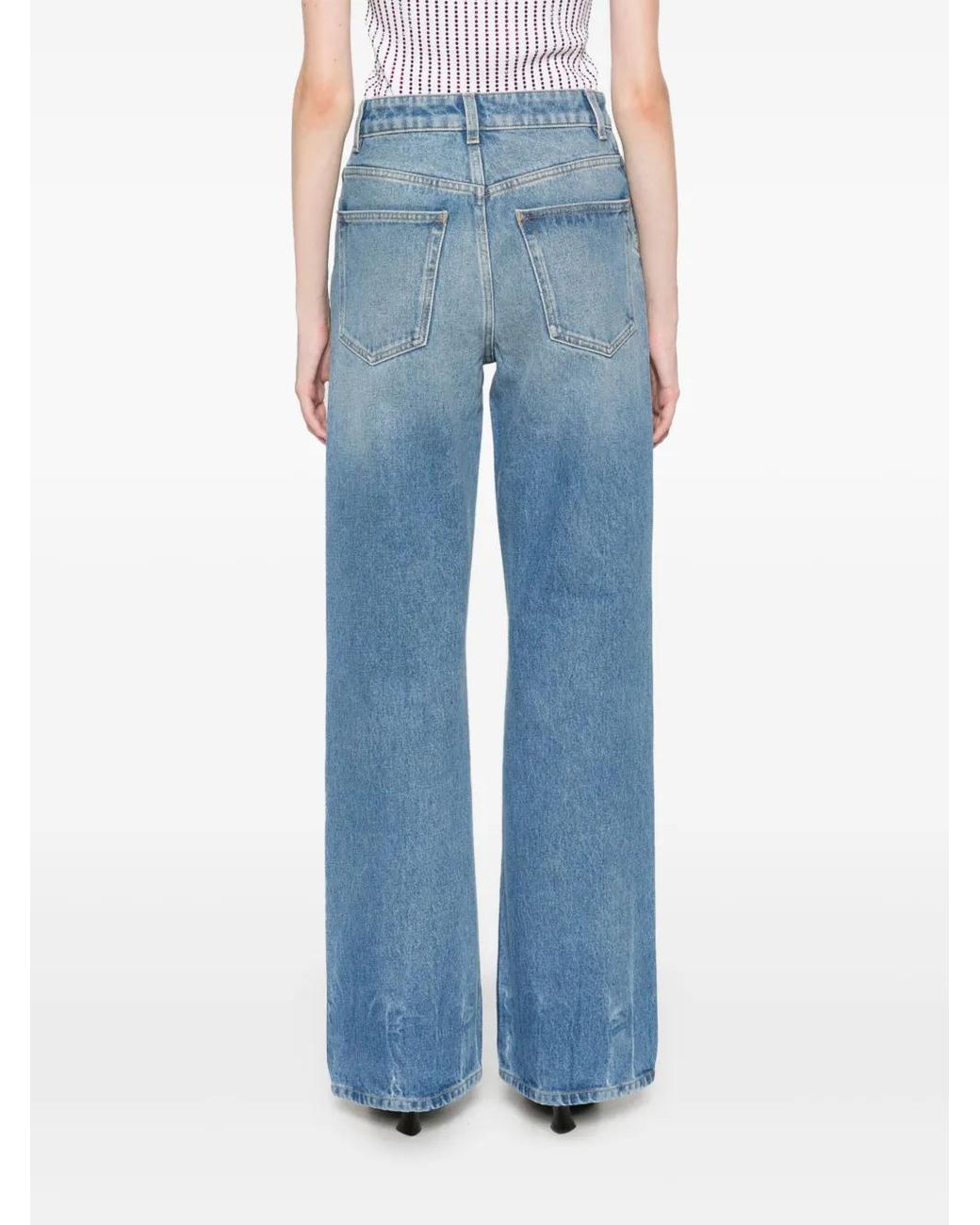 Vaqueros Rectos Rabanne de color Blue