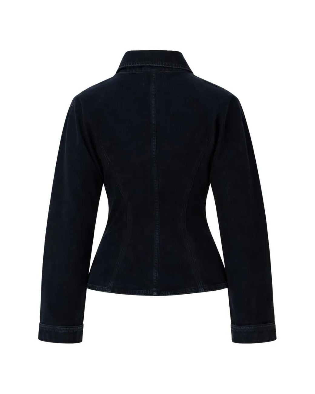 Agolde Blue Buttoned Jacket