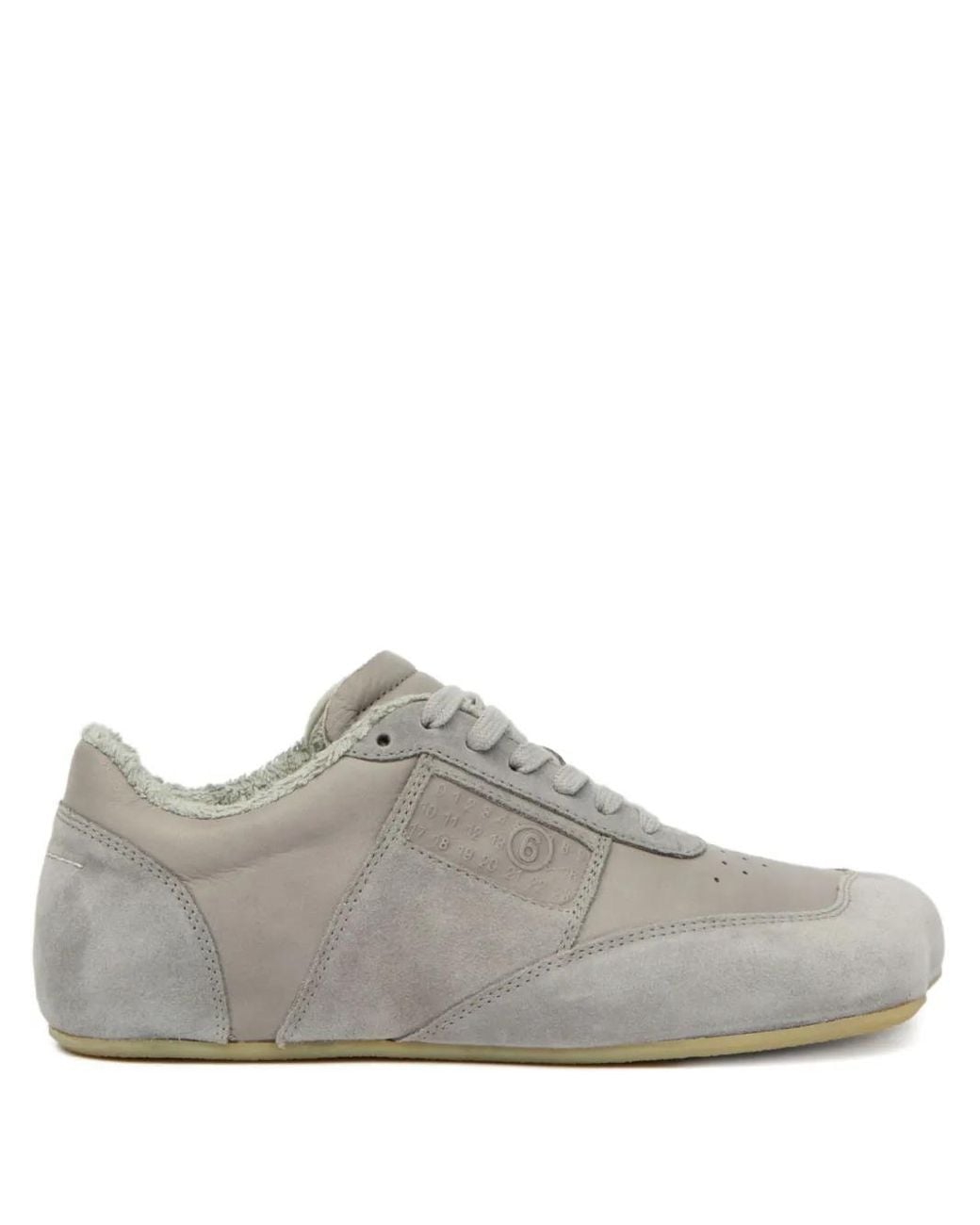 MM6 by Maison Margiela Gray Anatomic Sneakers