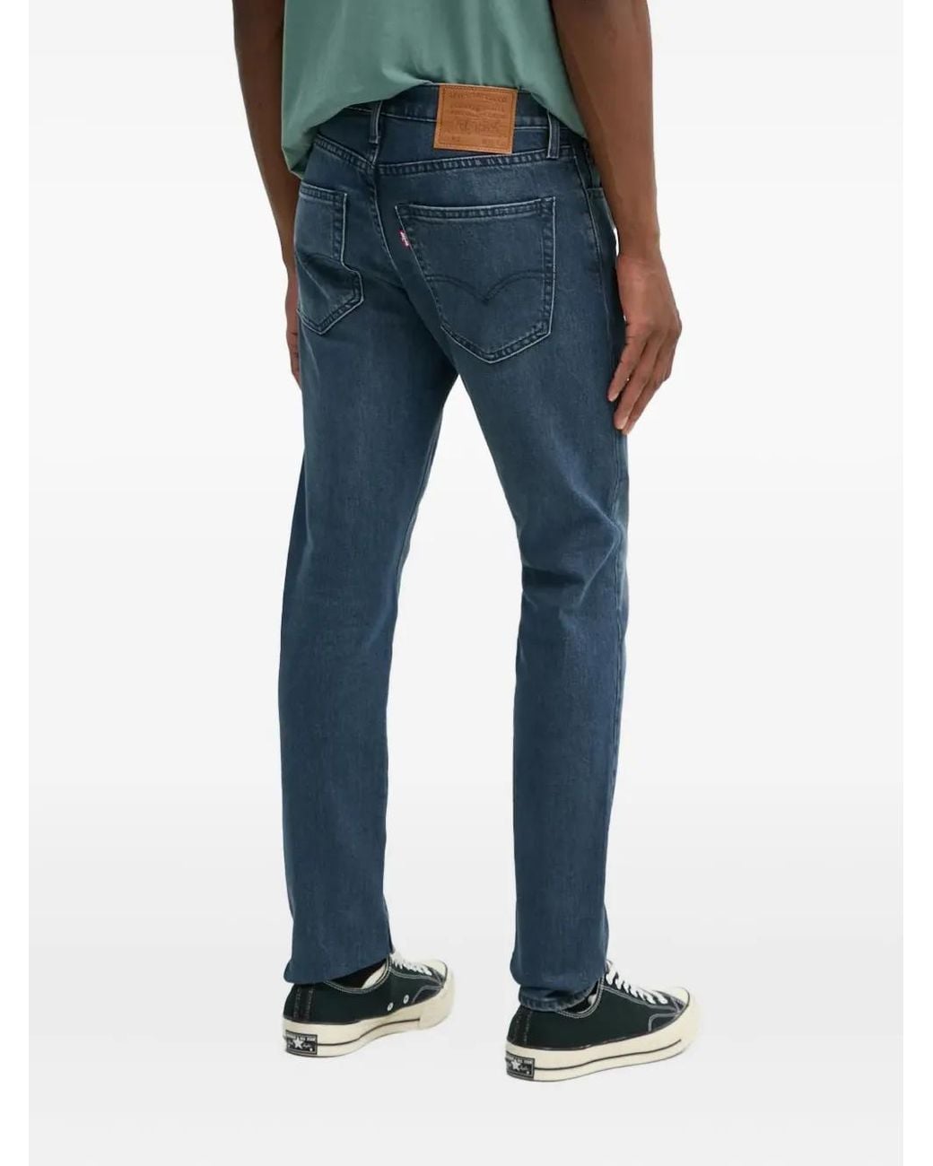 Levi's Blue 512 Five-Pocket Jeans for men