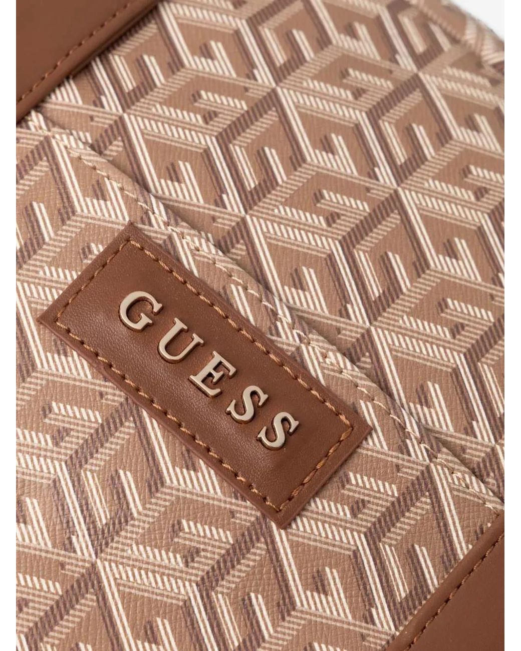 Guess Pink G-Cube Laptoptasche Mit Logo