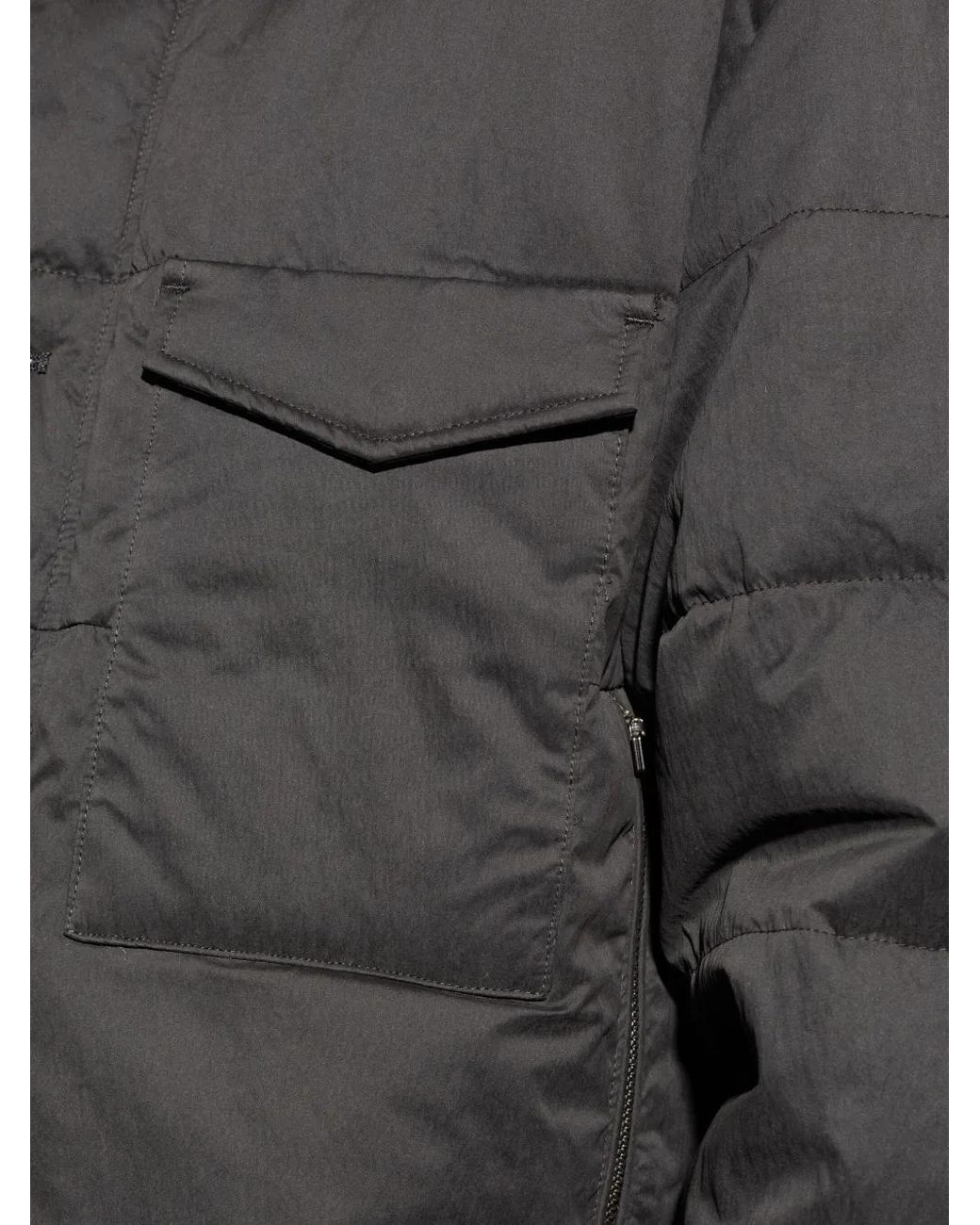 Paul Smith Black Chest-Pocket Padded Jacket for men