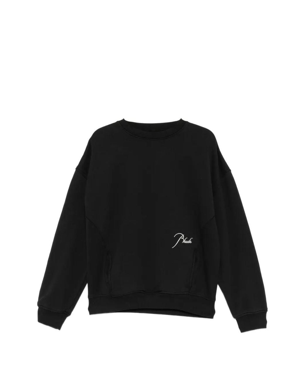 Rhude Black Classique Crewneck for men