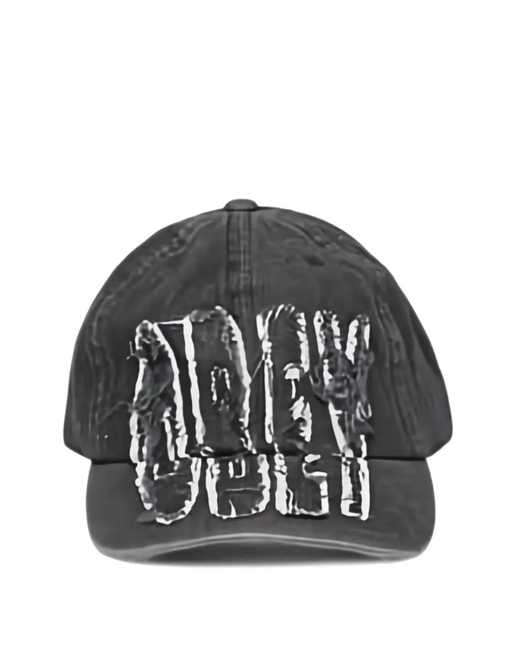 Obey Black Supernova 6-Panel Denim Cap for men