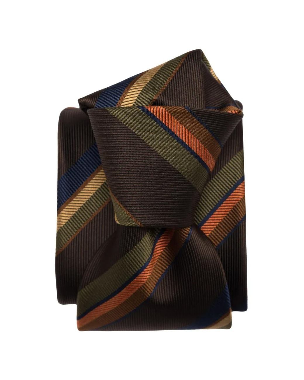 Elizabetta Black Battisti Silk Jacquard Tie for men