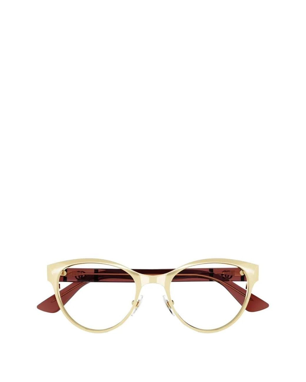 Gucci Multicolor Lunettes De Vue À Plaquettes De Nez