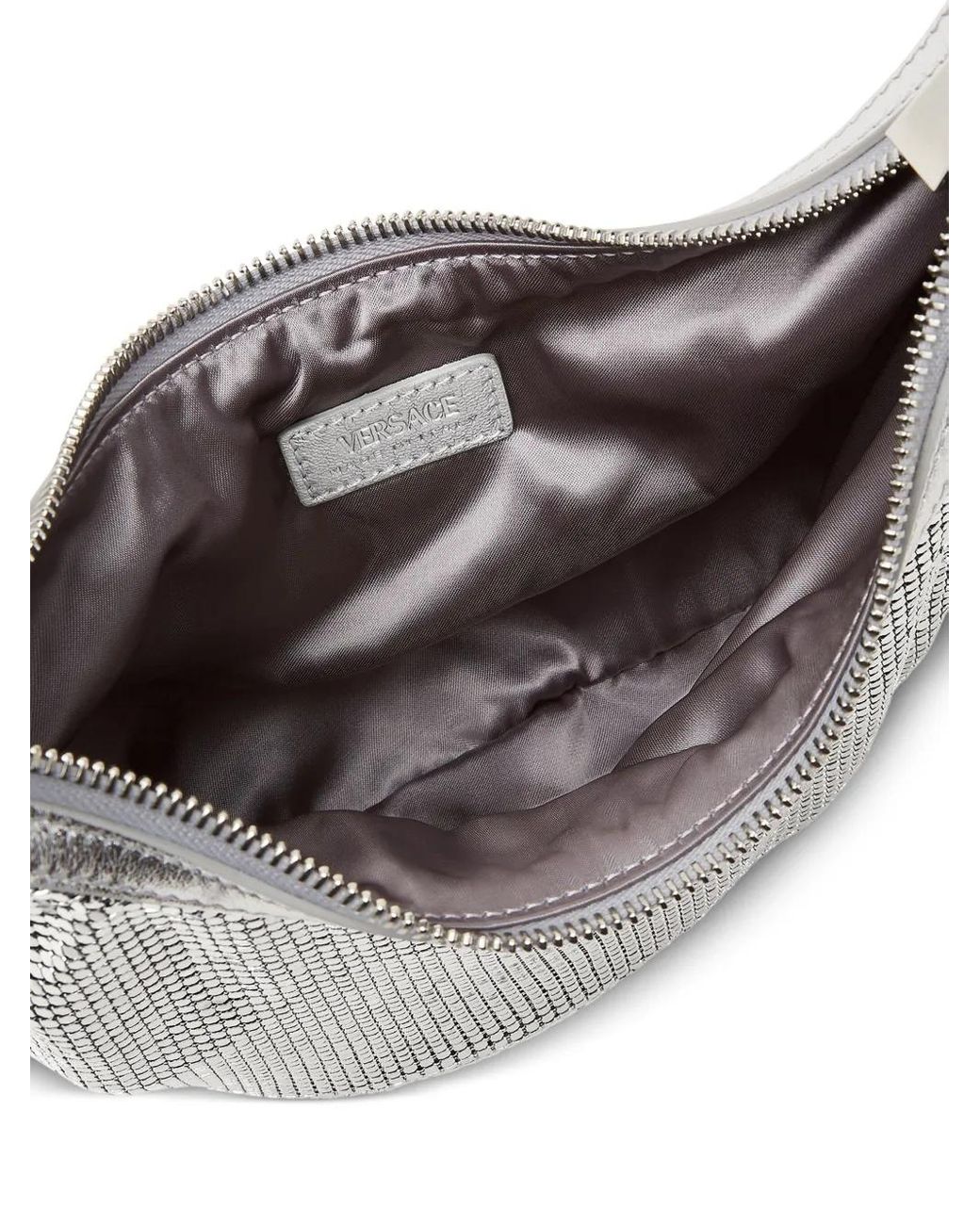 Versace Mini-Tas Met Mesh in het Gray