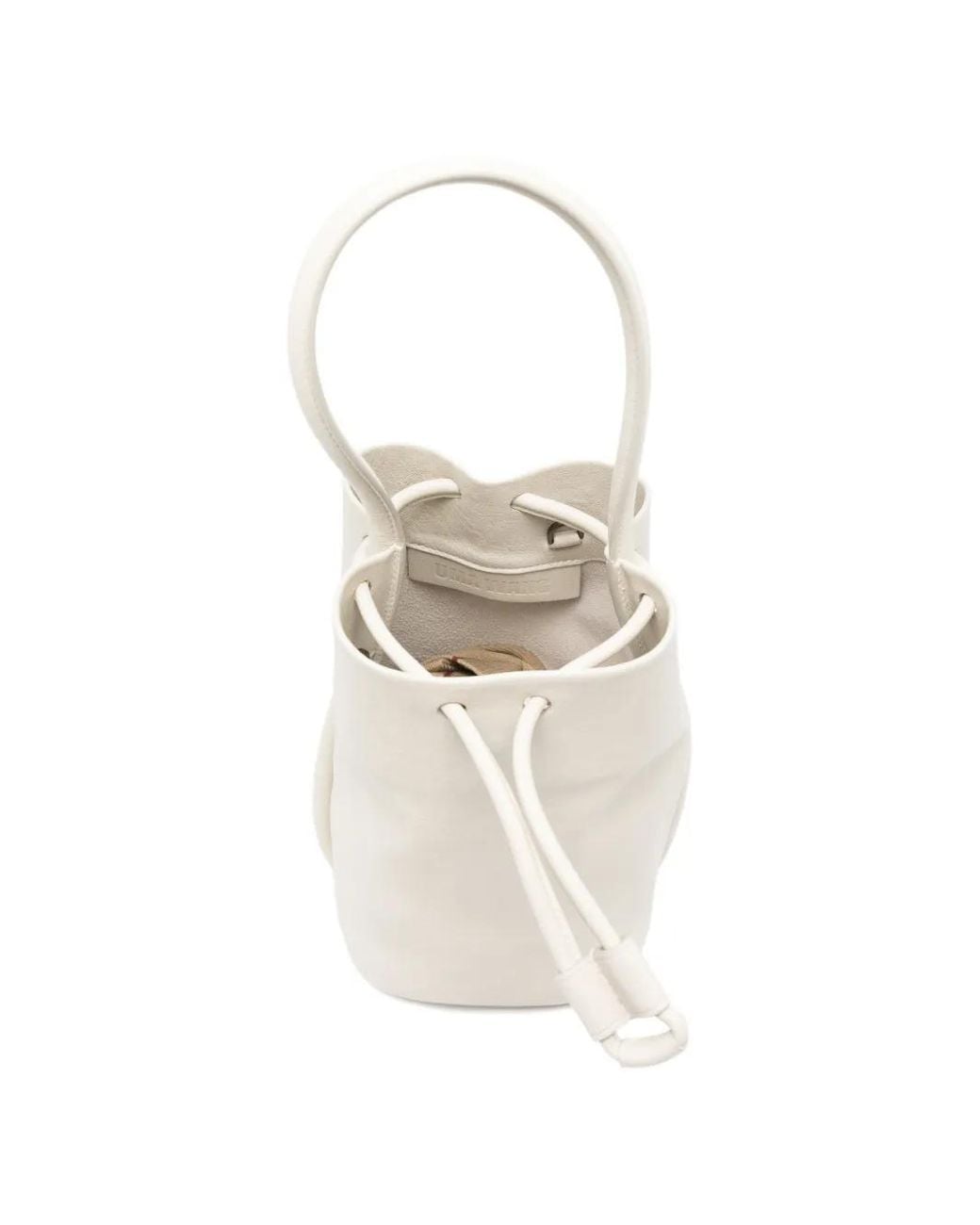 Uma Wang White Small Sac Bucket Bag