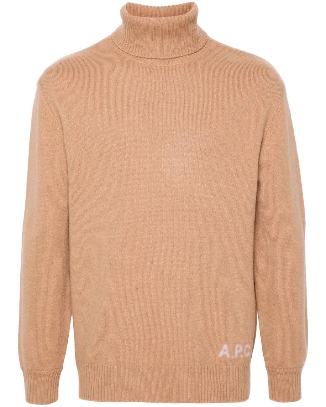 A.P.C. Brown Walter Sweater for men
