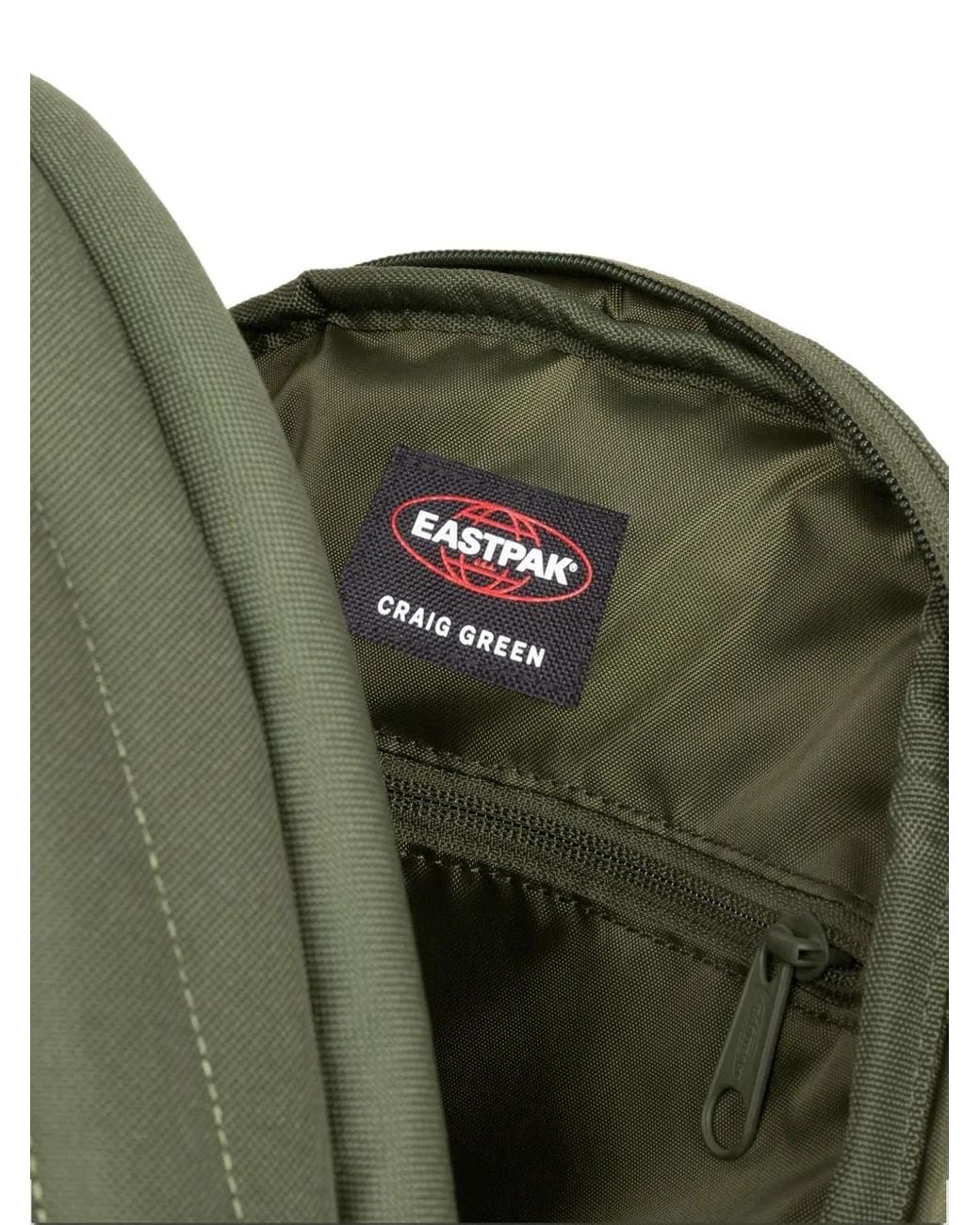 Eastpak Green X Craig Quilted Backpack