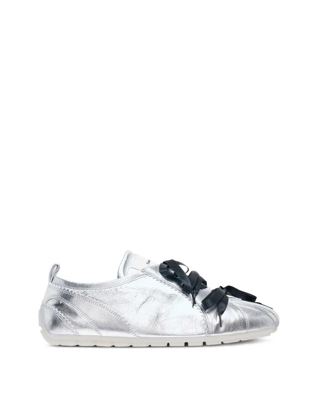 Simone Rocha White Ribbon Ballerina Sneakers for men