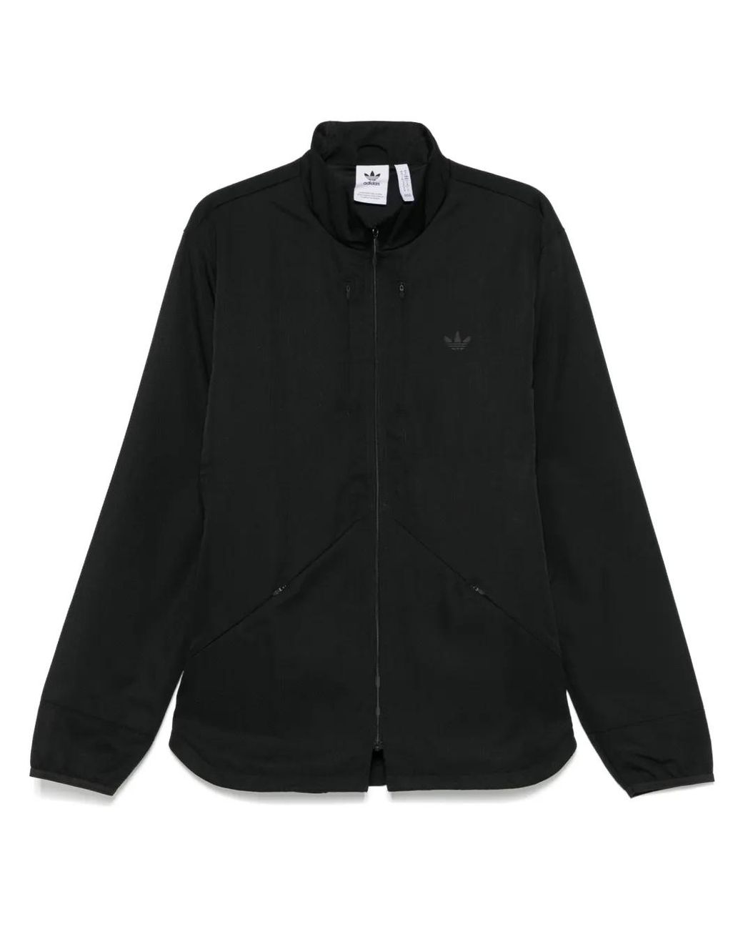 Adidas Black Trefoil-Logo Jacket for men