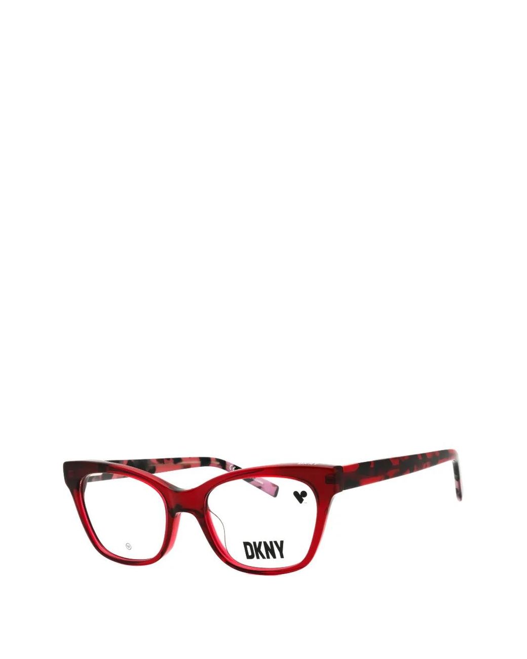 DKNY Red Cat-Eye Glasses