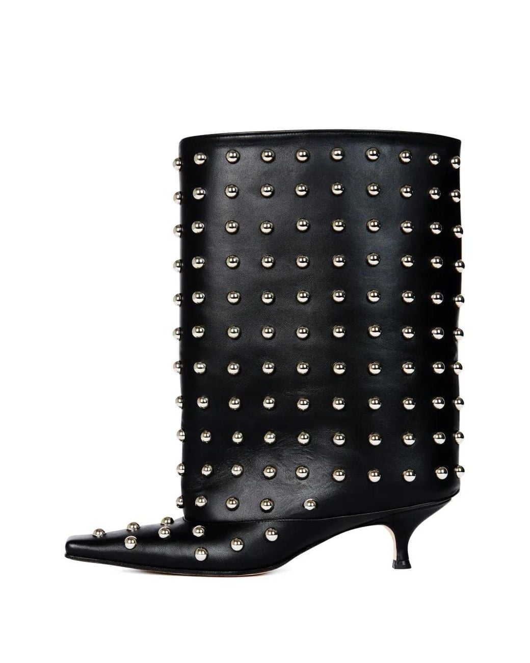 A.W.A.K.E. MODE Black 50Mm Dana Heeled Boots