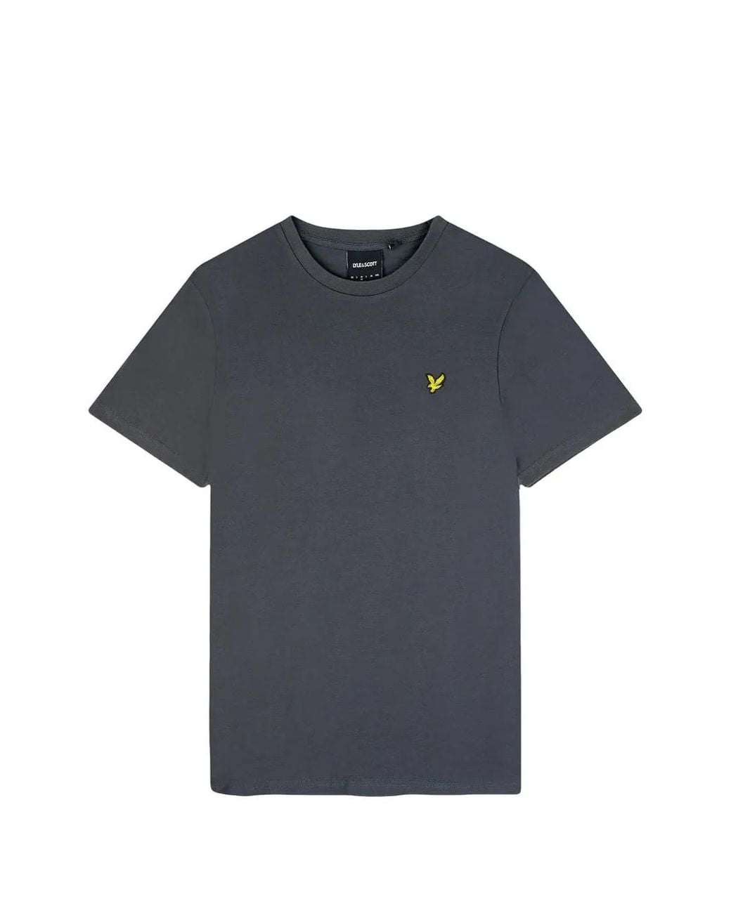 Lyle & Scott Blue Logo-Patch Cotton T-Shirt for men