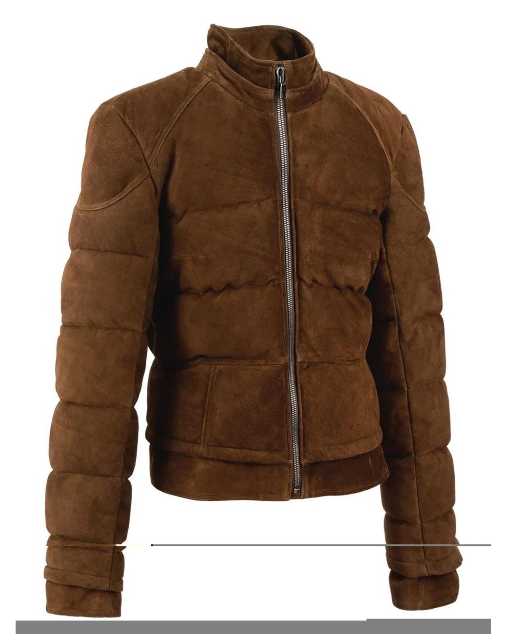 Dan Cassab Brown Darder Leather Jacket