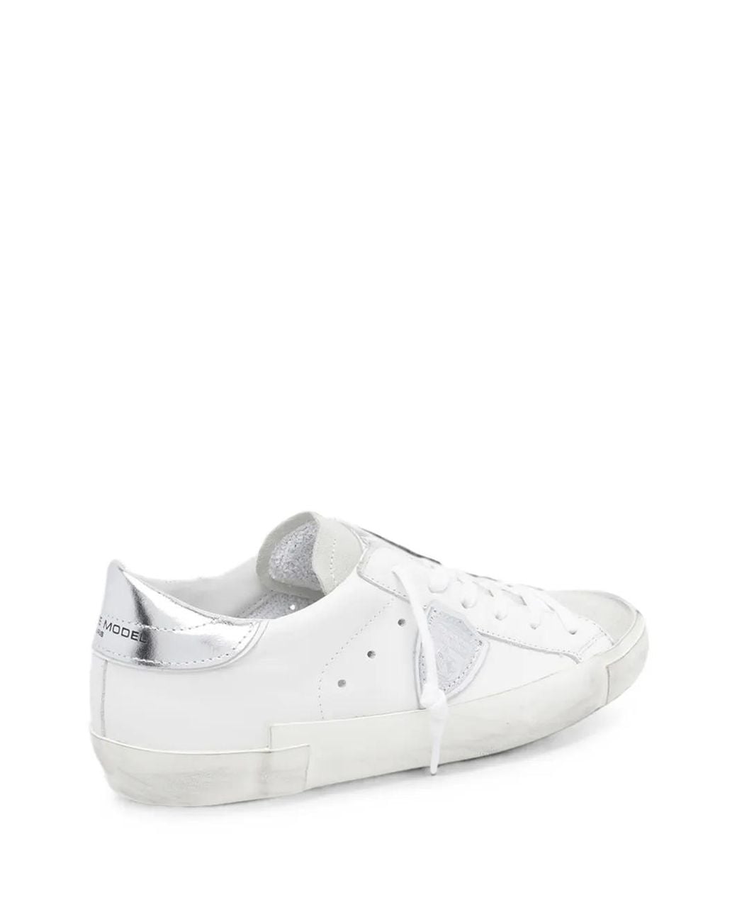 Philippe Model White Baskets Prsx En Cuir