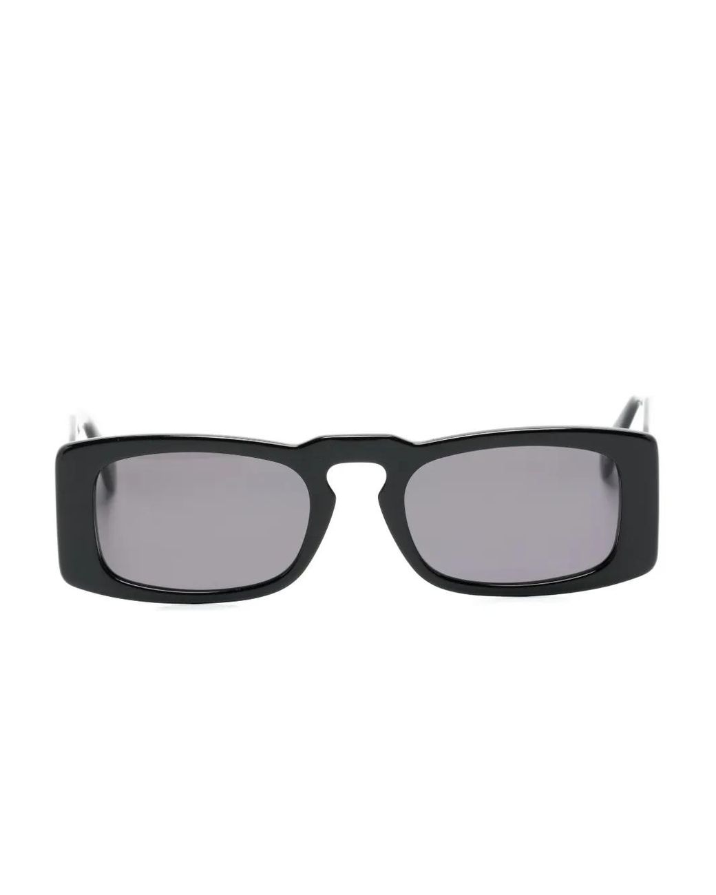 Andy Wolf Gray Rectangle-Frame Sunglasses