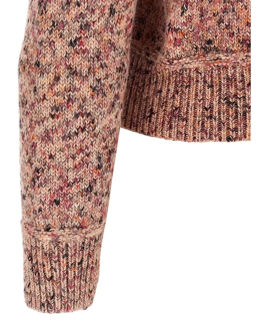 Isabel Marant Pink Anya Raglan-Sleeve Sweater