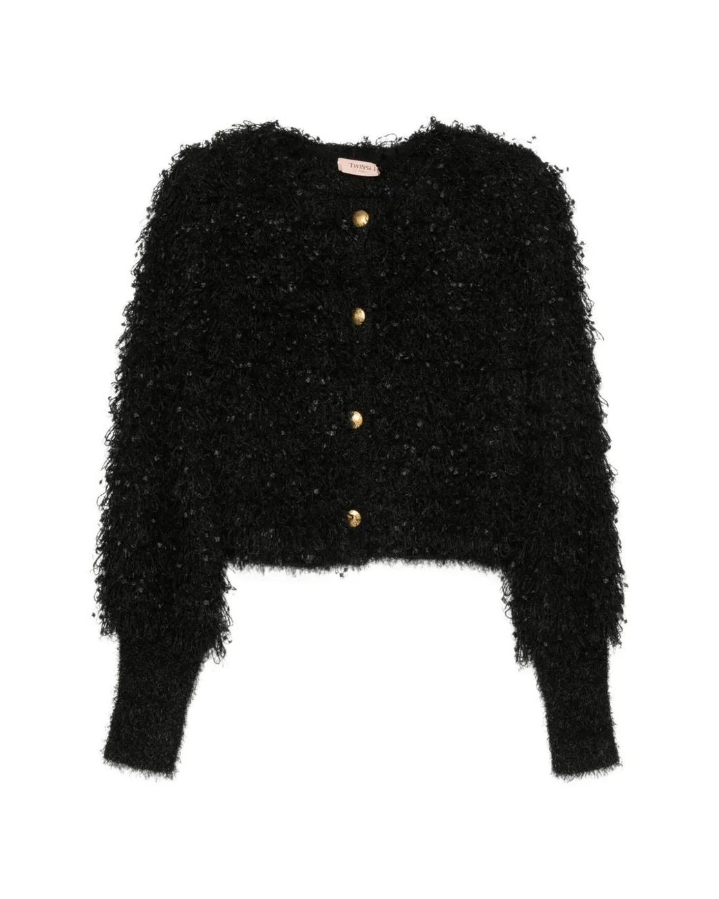 Twinset Black Veste À Manches Longues