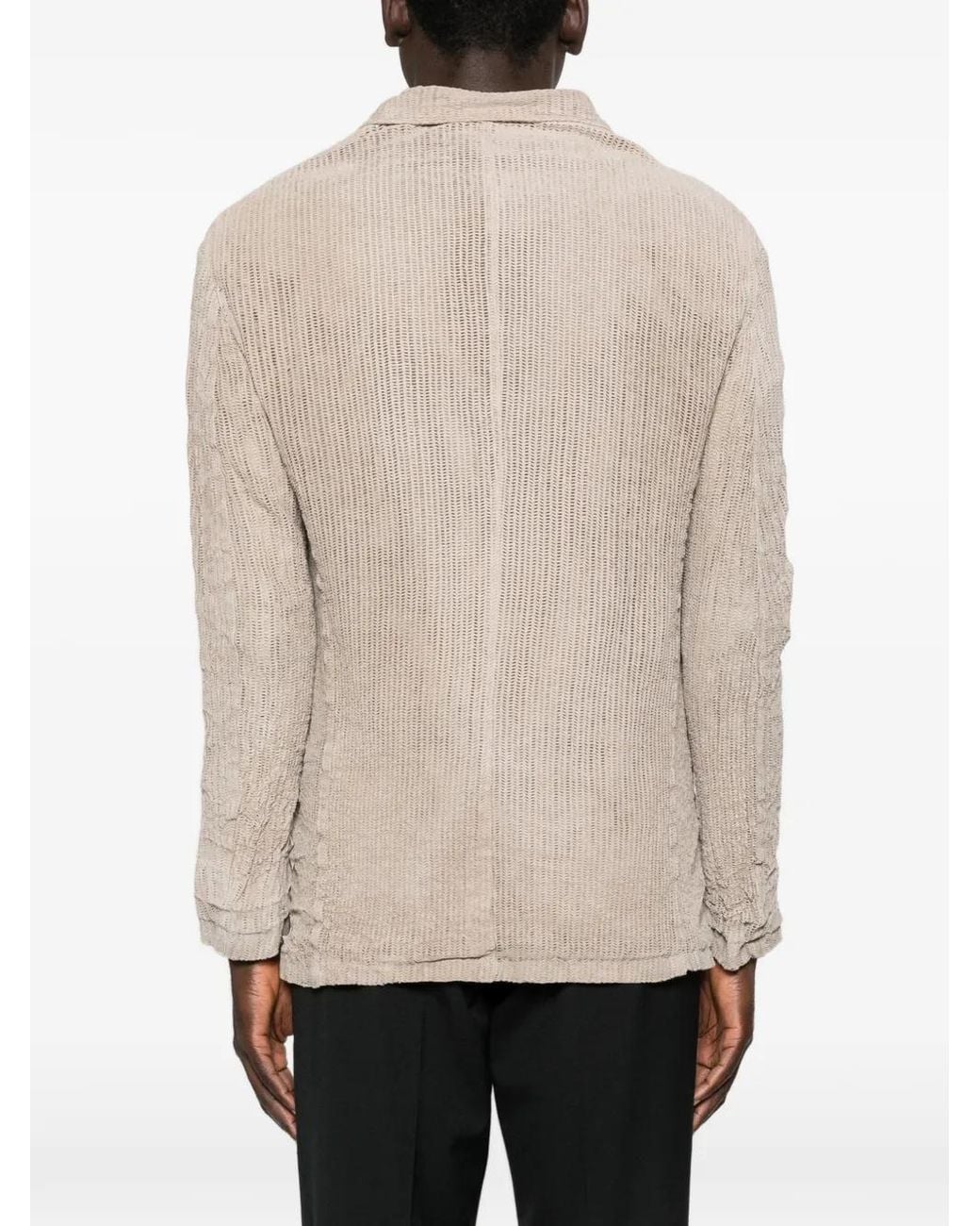 Veste En Cuir À Poches Boutonnées Giorgio Brato pour homme en coloris Natural