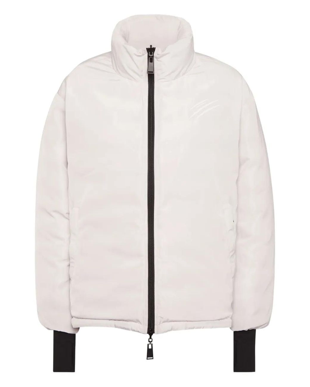 Philipp Plein Gewatteerd Donsjack in het White