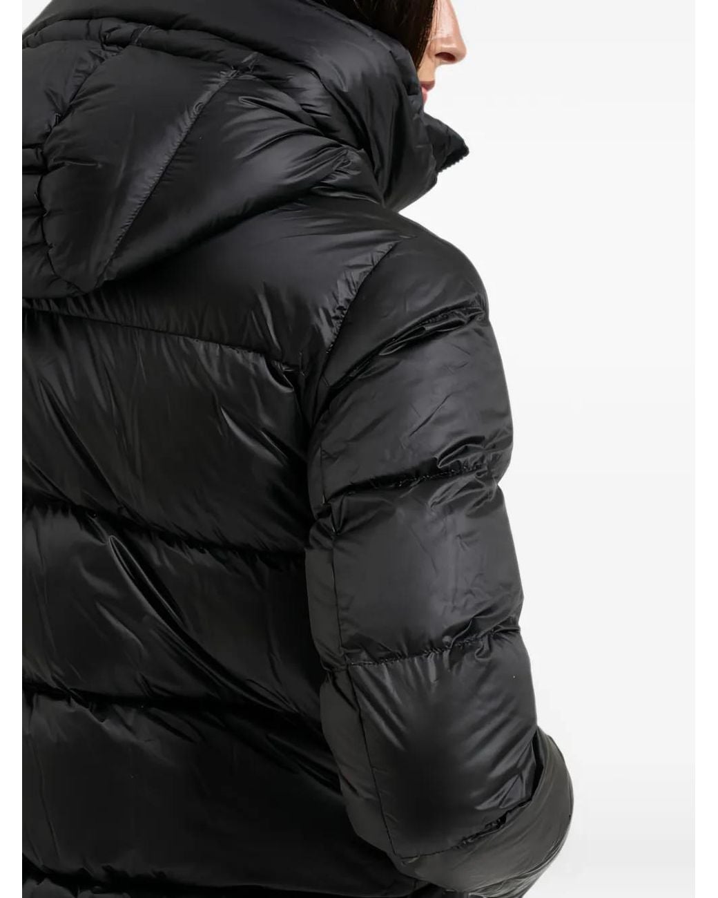 Abrigo Geneva Con Capucha Bomboogie de color Black