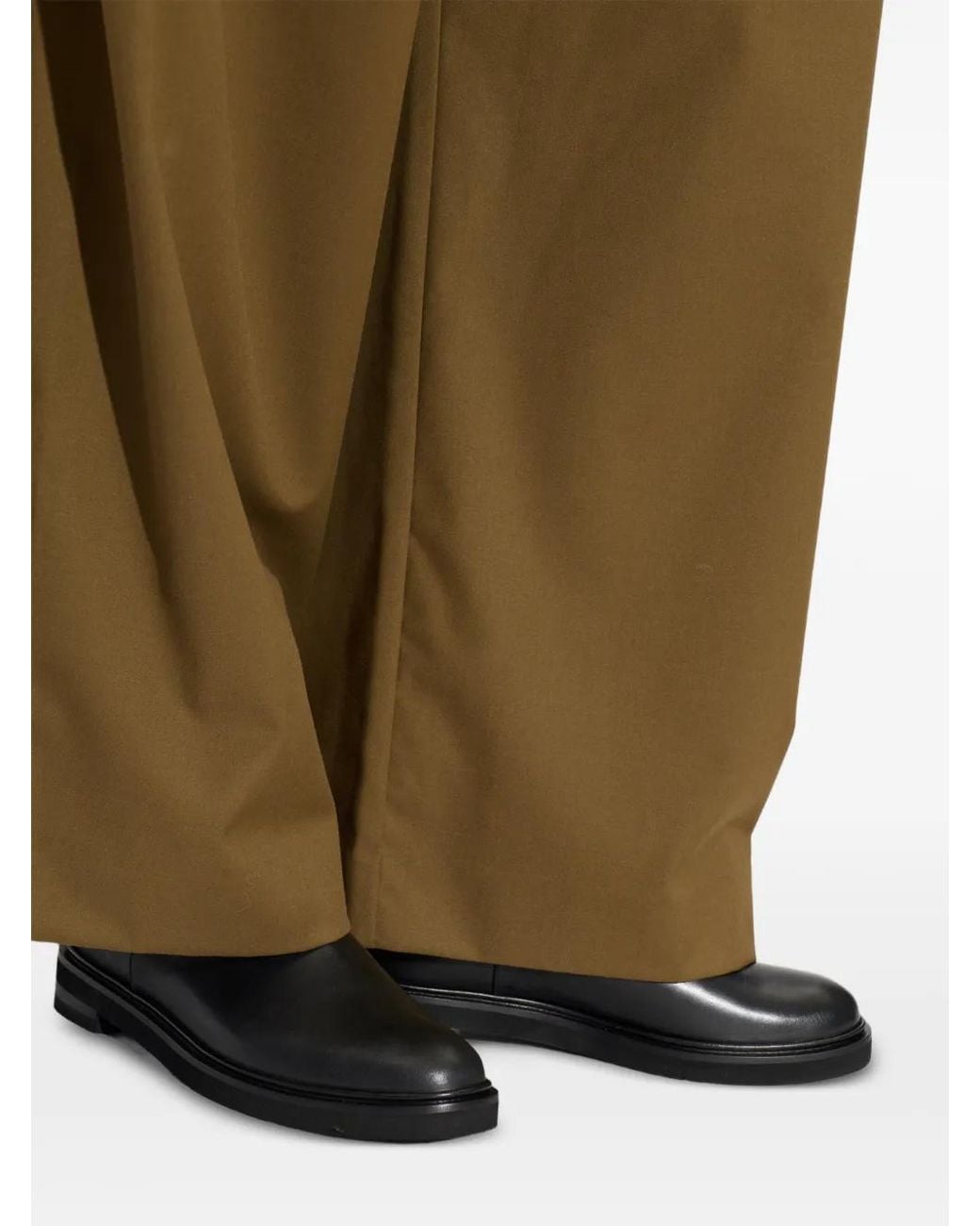 Max Mara Black Bottines Chelsea Apio En Cuir À Bride À Boucle