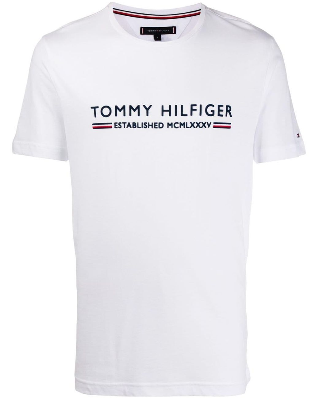 Tommy Hilfiger Mcmlxxxv T-shirt in White for Men | Lyst