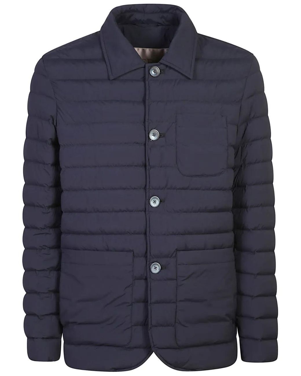 Herno Gefütterte Jacke in Blue für Herren