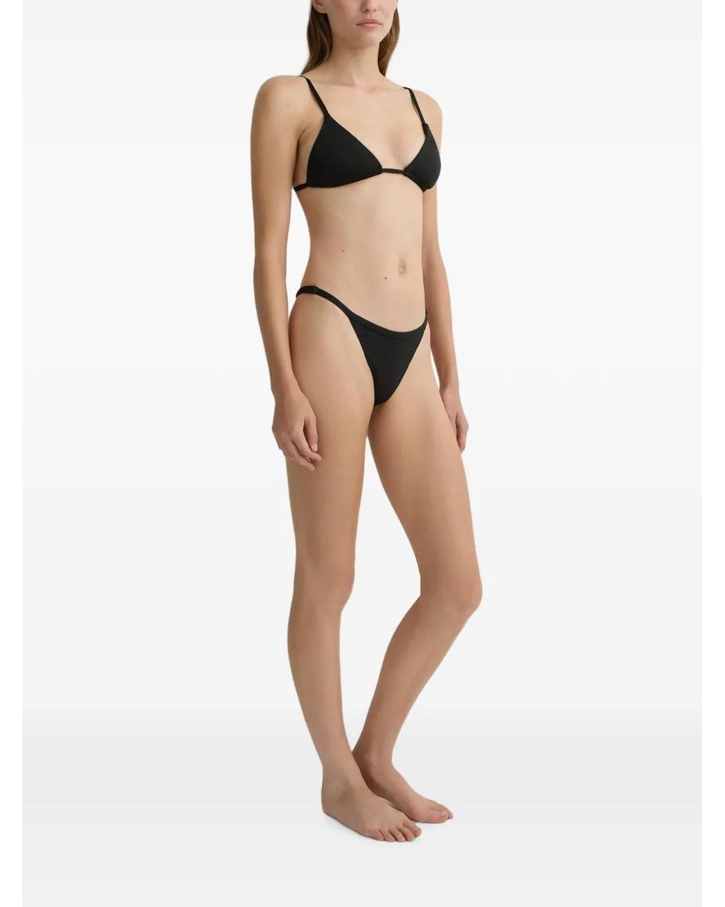 Bondi Born Black Presley Cheeky Bikini Bottoms